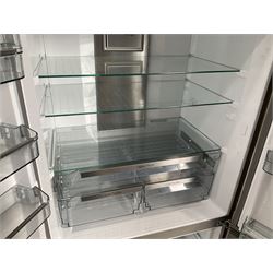 Sharp SJ-F1526E01 side by side fridge freezer, 90cm