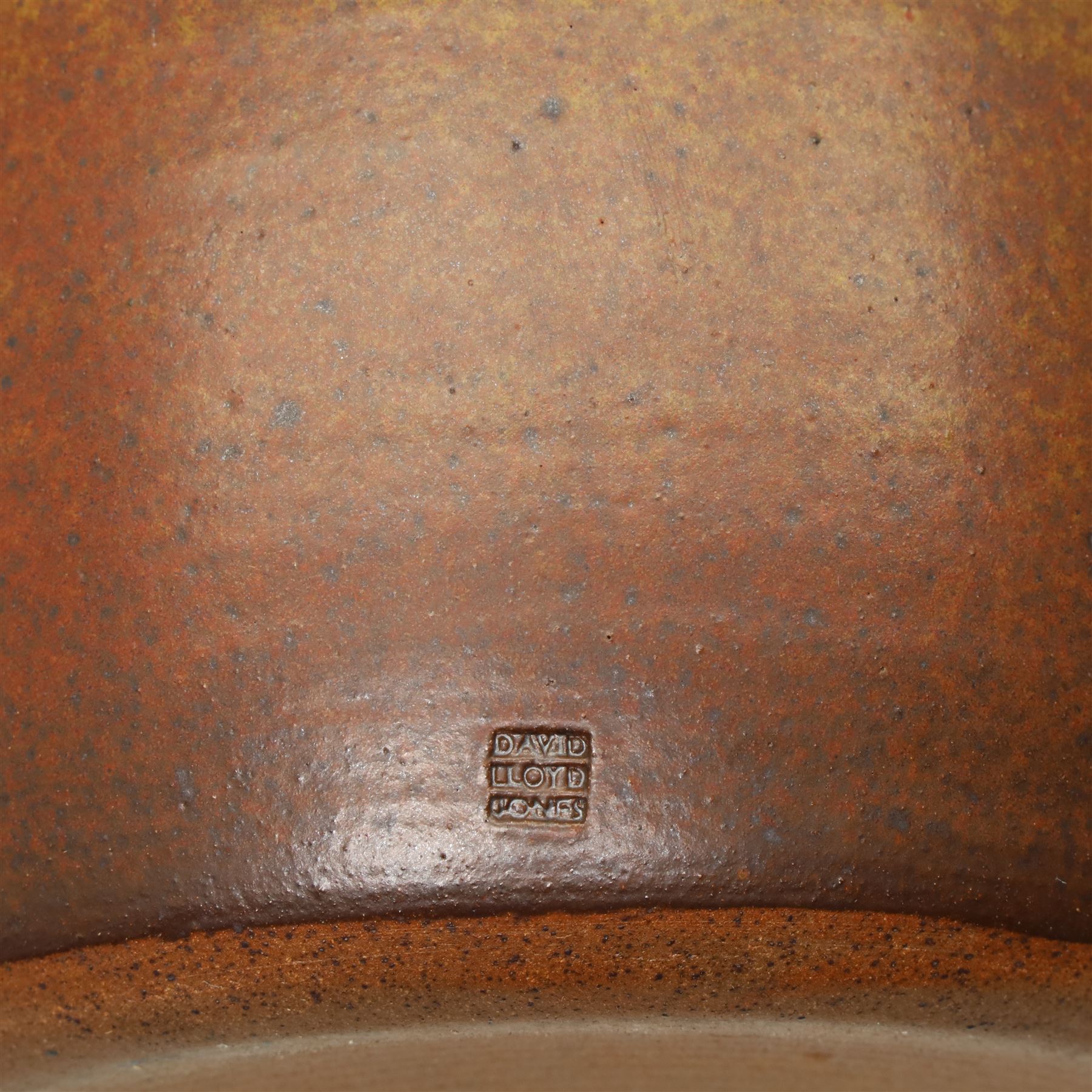 David Lloyd Jones (1928-1994): Three works, a large jug and two teapots, in typical brown glaze, each stamped, larger jug H39cm (3)