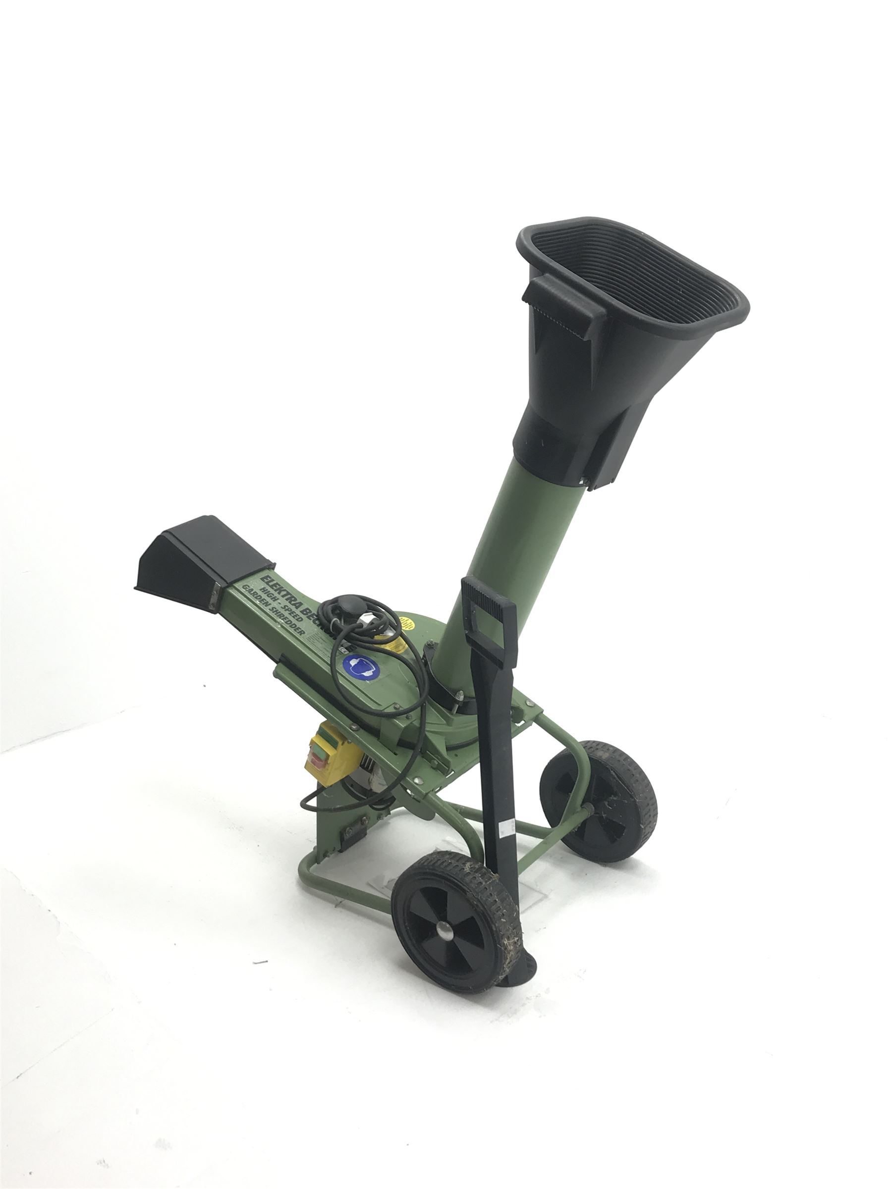 Elektra Beckum TH2500WNB garden chipper - spares or repairs - THIS LOT IS TO BE COLLECTED BY APPOINTMENT FROM DUGGLEBY STORAGE, GREAT HILL, EASTFIELD, SCARBOROUGH, YO11 3TX