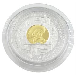 Queen Elizabeth II 2002 Bank of Zambia 3000 grams fine silver proof coin, housed in a capsule with certificate and bag