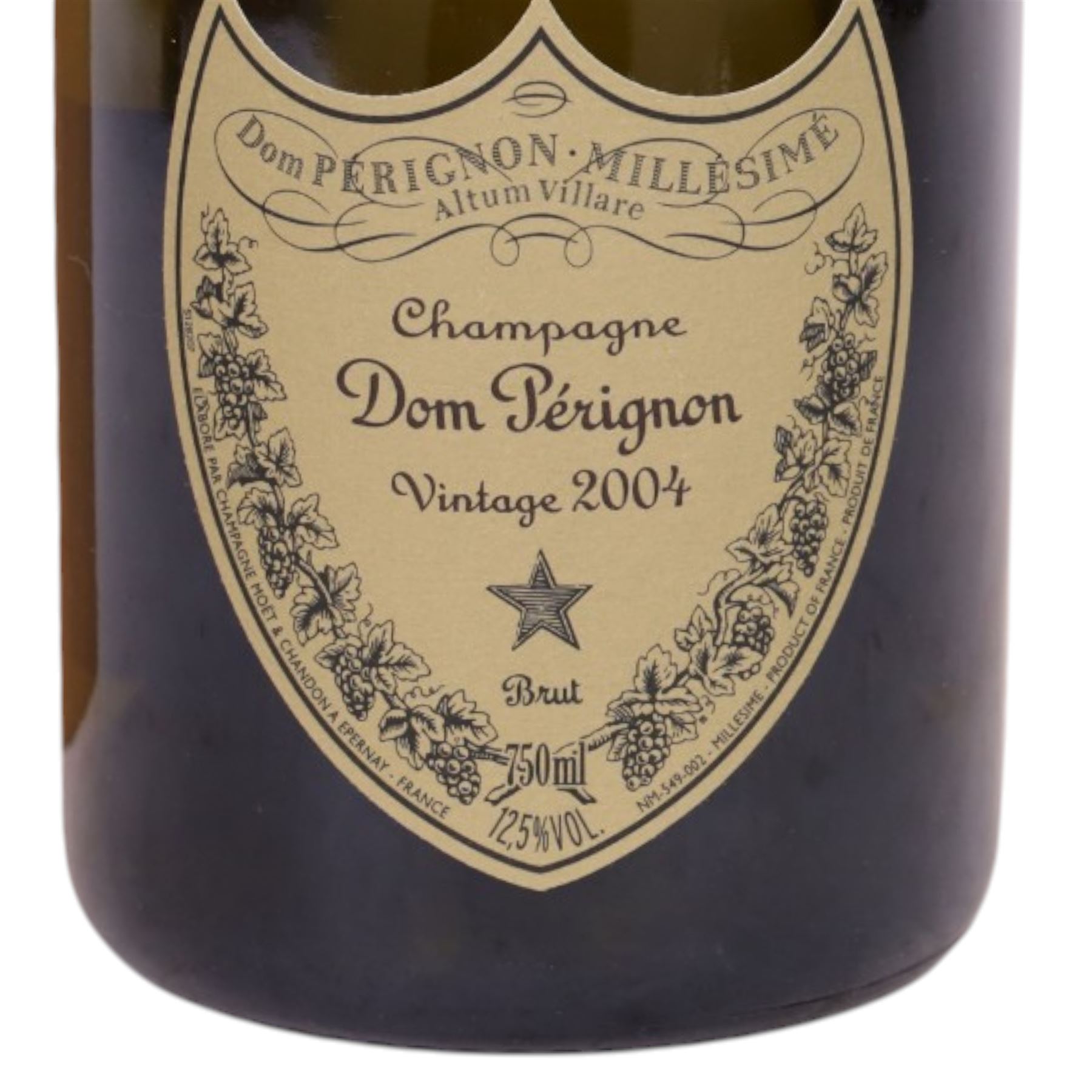 Dom Perignon 2004 vintage champagne, 12.5% 750ml in presentation box 