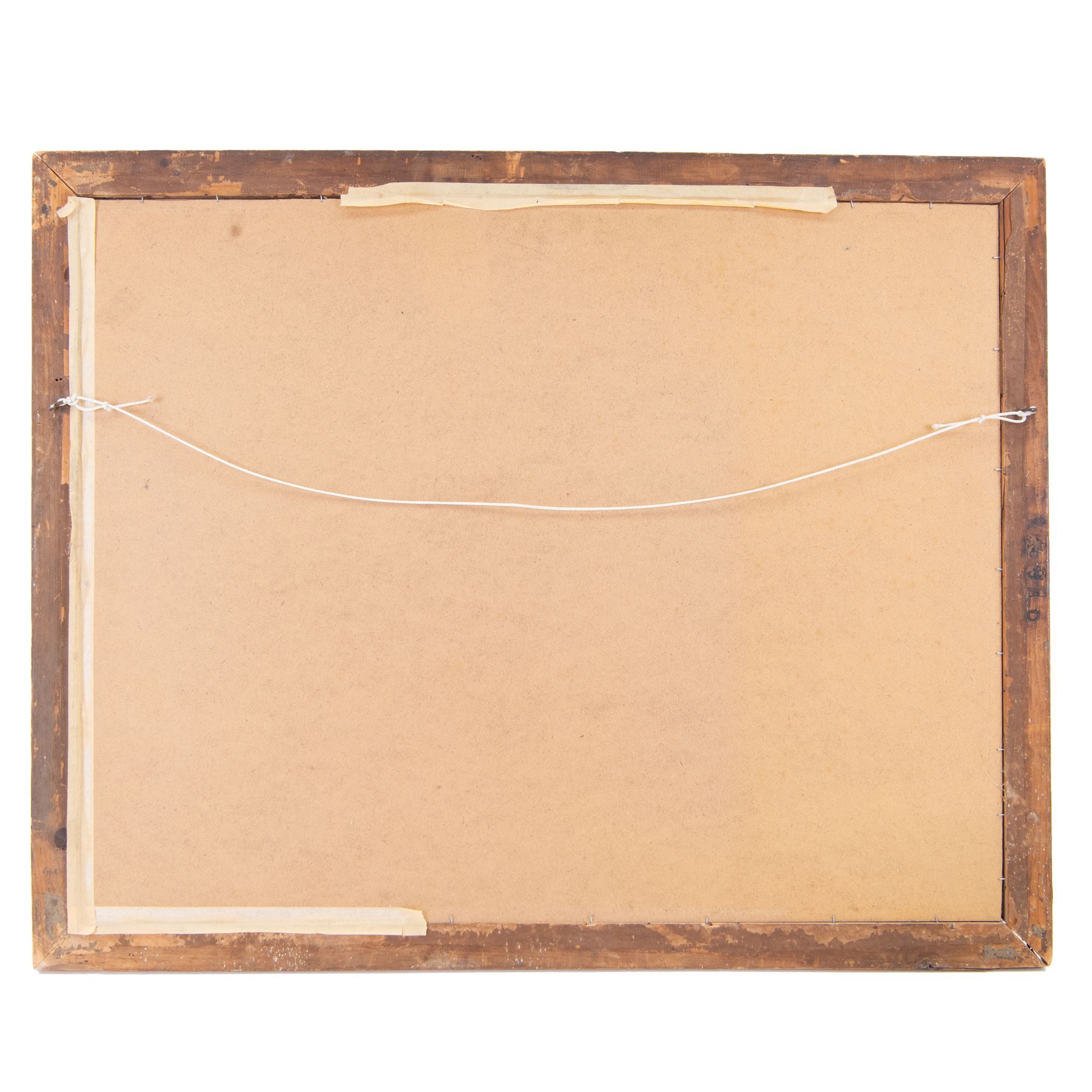 Late Victorian framed chromolithograph Battle of Dundee (Glencoe), October 20, 1899, H73cm 