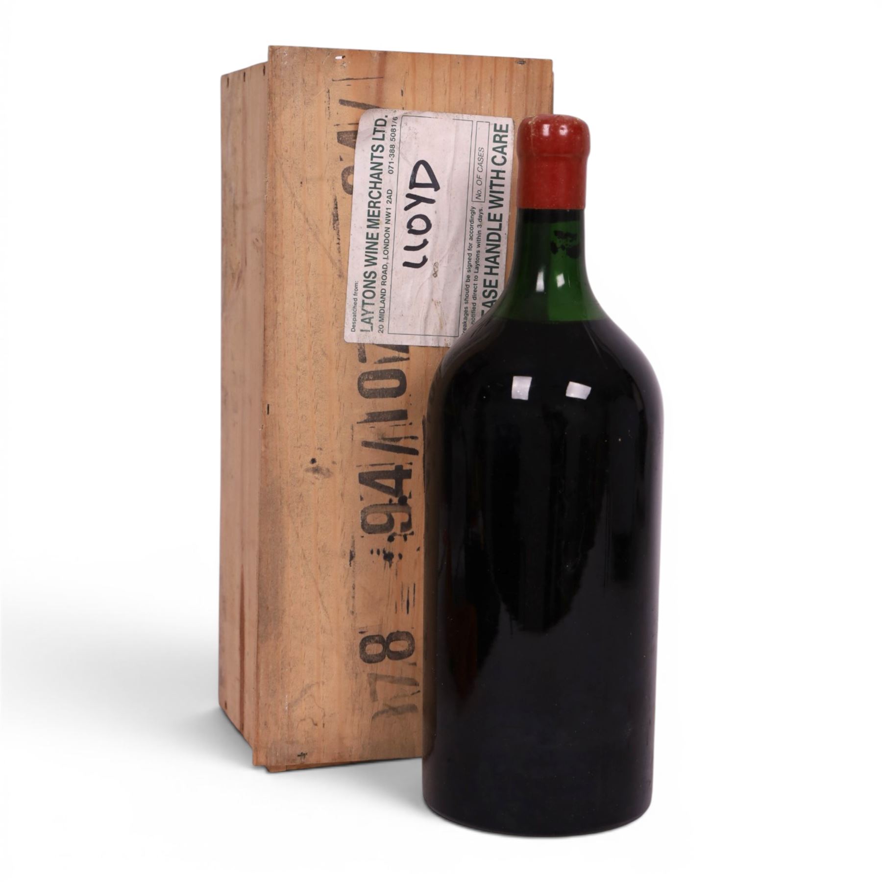 Chateau D'Ache, 1970, Haut Medoc, double magnum, 3l unknown proof   