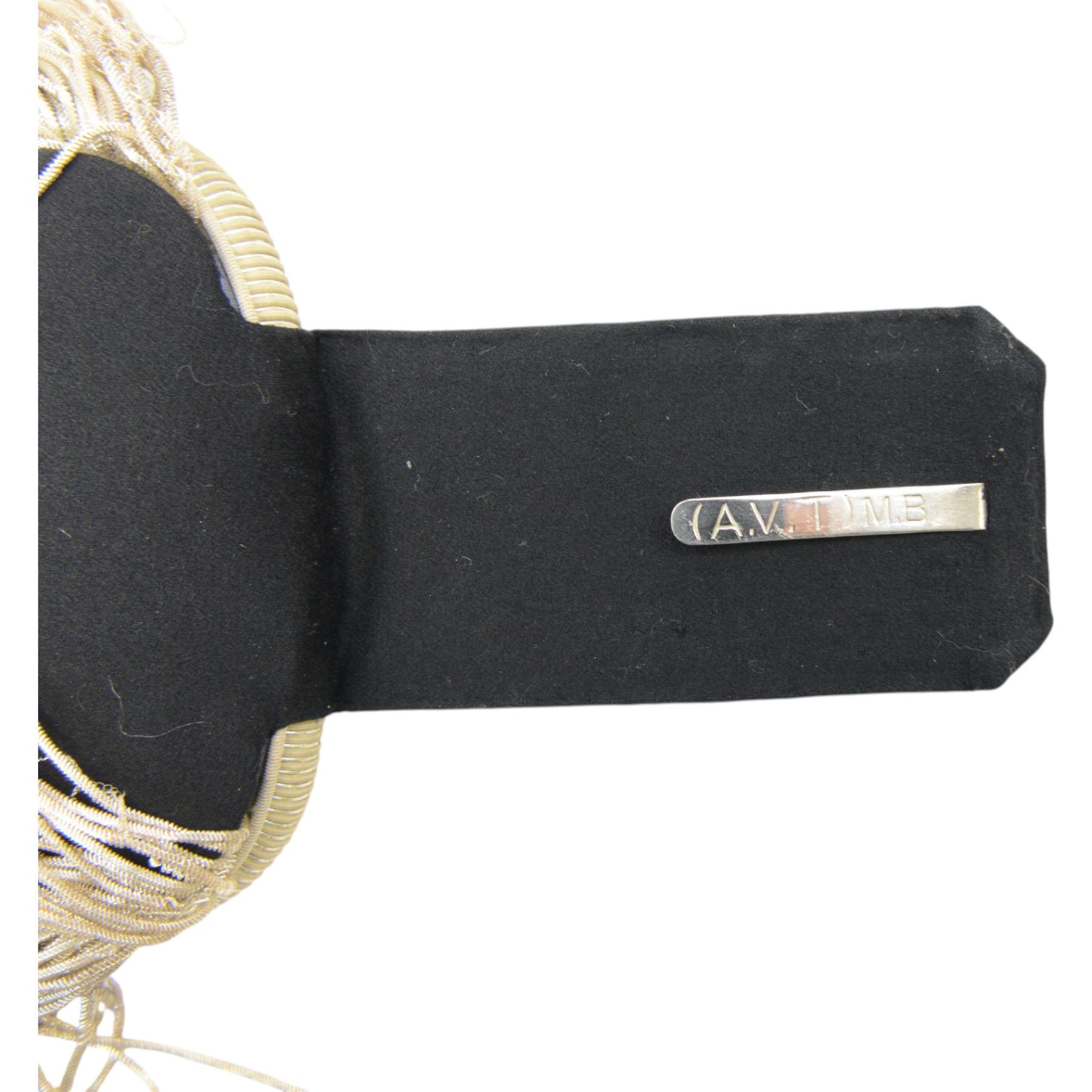 French Dragoon epaulettes, circa 1890, in original box 