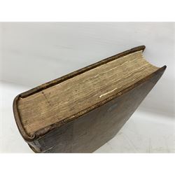 Drake Francis: Eboracum: Or The History And Antiquities Of The City Of York. 1736 William Boyer London, with copper plates, rebacked full calf binding