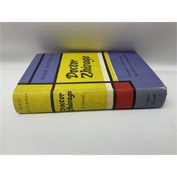 Boris Pasternak; Doctor Zhivago, Wm Collins Sons & Co, 1958, first English edition 