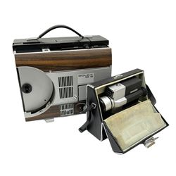 Bolex 18-3 due cine projector, together with cased Sankyo Super CM-300 Super 8 cine camera, with instructions. 