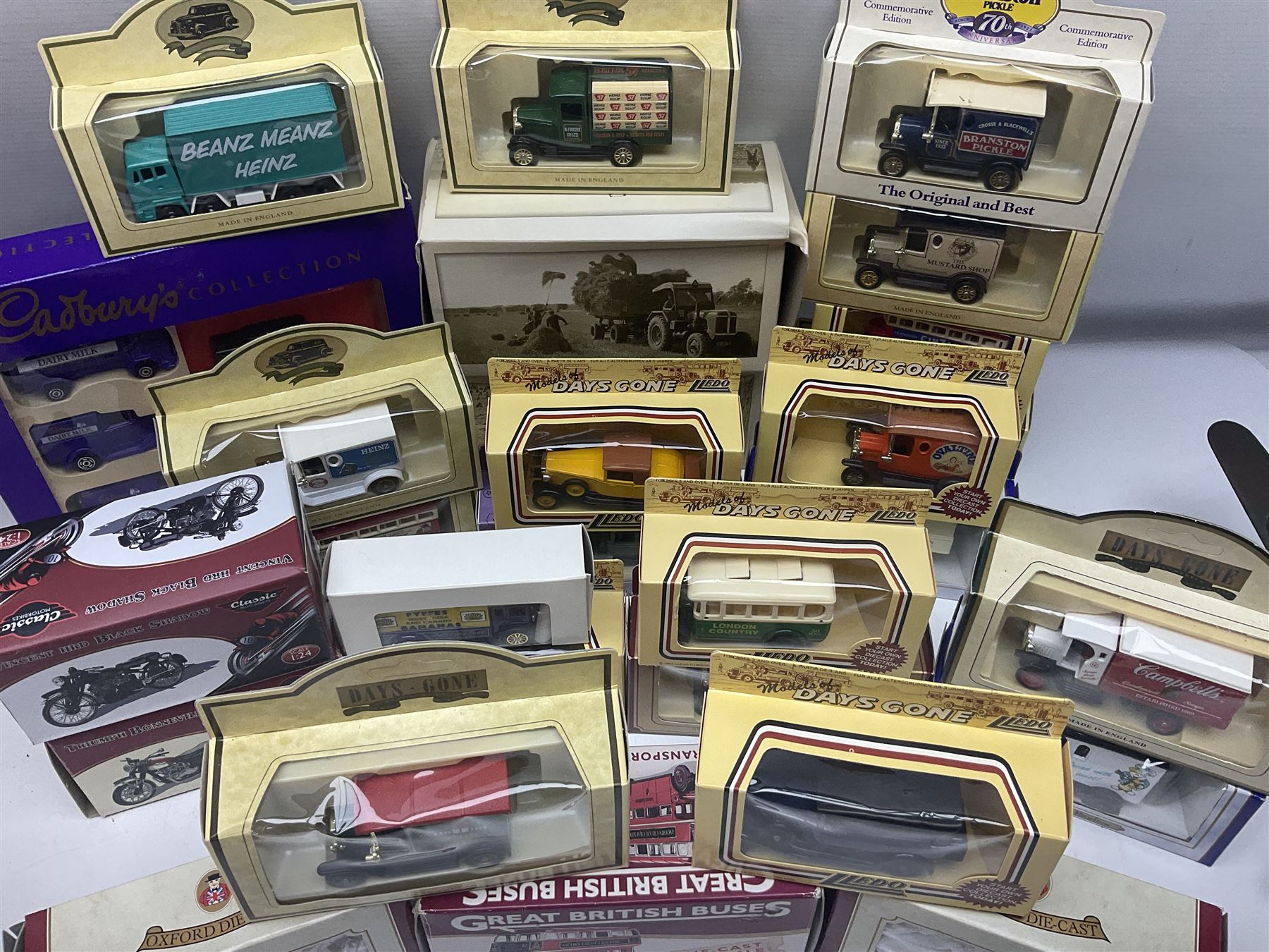 Collection of Diecast models, including examples from Lledo, Majorette, Crown and Blackwell etc 