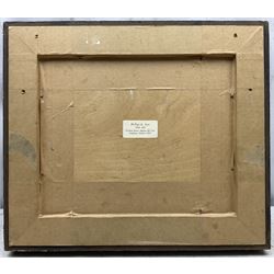 Florence Adelina Hess (Staithes Group 1891-1974): 'Under the Trees', oil on panel unsigned 21cm x 26cm 
Provenance: exh. Phillips & Sons, Marlow, June 1980, label verso