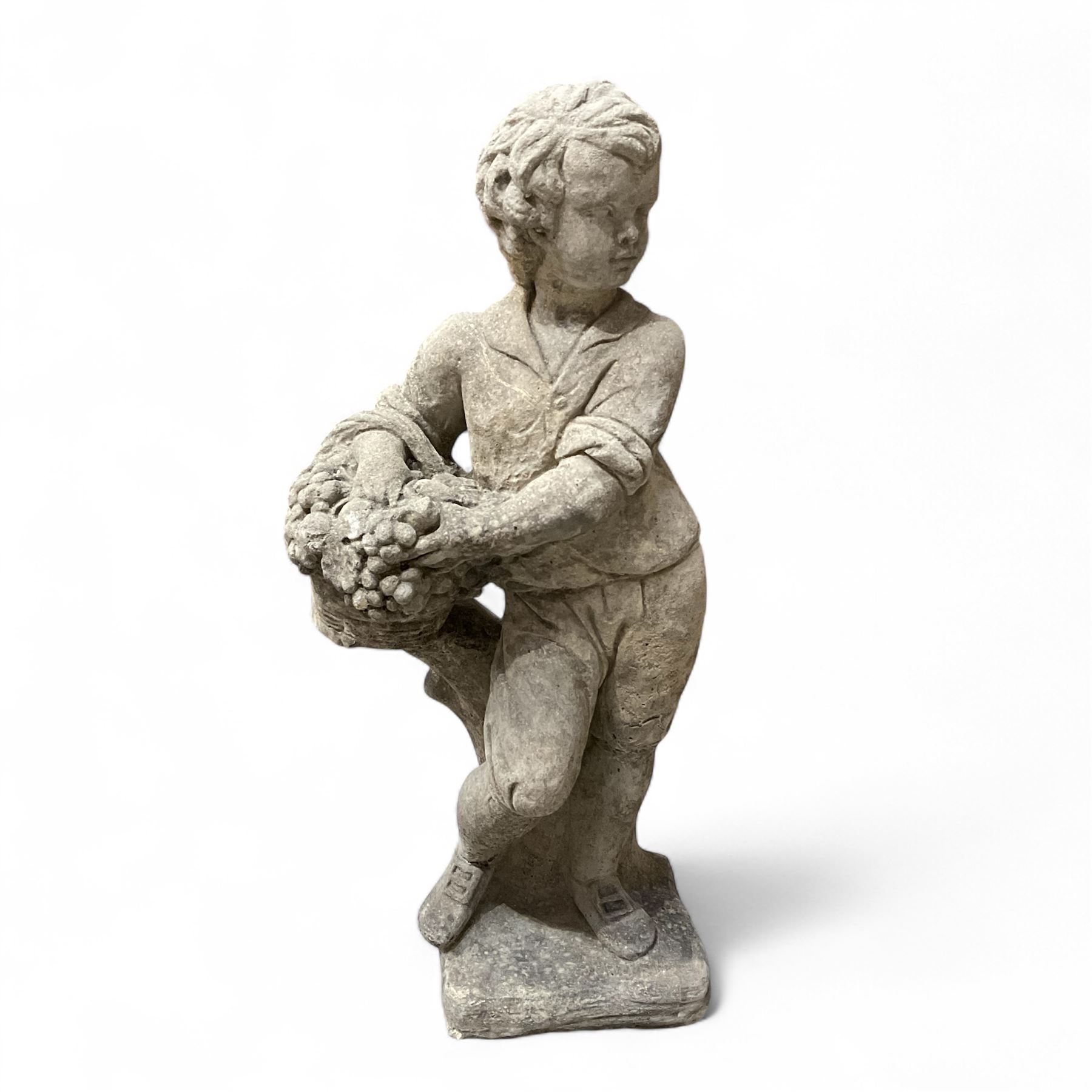 Set of four Cast stone Traditional Seasons, Including Spring, Summer, Autumn & Winter