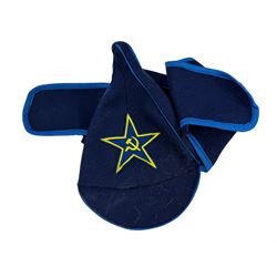  Three Russian Soviet style military hats 