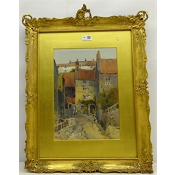  Arthur Tucker (British 1864-1929): 'The Laurel Inn' Robin Hoods Bay, watercolour signed 35cm x 24cm  