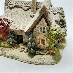 Eight Lilliput Lane Christmas models, comprising Letter to Santa, The Star Inn, Ice to Meet You, Snowflake, Frosty Fun, Winter Warmer, Winter at Eagle House Folly and Christmas decoration Great Expectaions, all boxed 