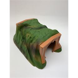 Matchbox Big MX Fire/Rescue and Mechanised Fire Engine No.BM-6; and Matchbox Big MX Power Activator; both boxed; together with a Tri-ang/Hornby '00' gauge model railway tunnel No.R576, boxed (3)