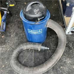 Stanley Air compressor kit (unopened) and Scheppach dust extractor  - THIS LOT IS TO BE COLLECTED BY APPOINTMENT FROM DUGGLEBY STORAGE, GREAT HILL, EASTFIELD, SCARBOROUGH, YO11 3TX