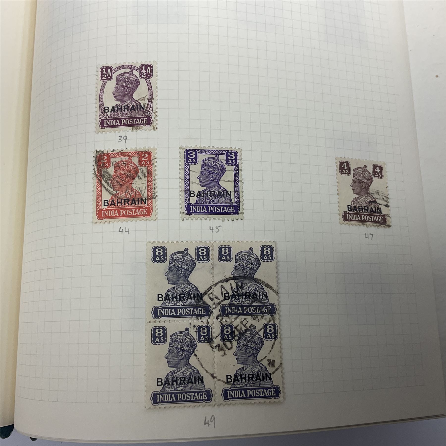 Stamps including British occupation of Italian Colonies overprints, French Morocco stamps with Tanger overprints, surcharges etc, housed in two albums