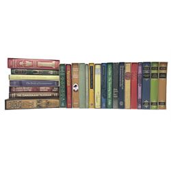 Folio Society; twenty nine volumes, to include Gulliver's Travels, Miss Marple Stories, The Eagle of the Ninth, The Folio Book of Humorous Anecdotes, The Source of the Nile etc 