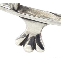 Early 20th century silver toast rack by William Aitken, Birmingham 1911, approx 3.5oz