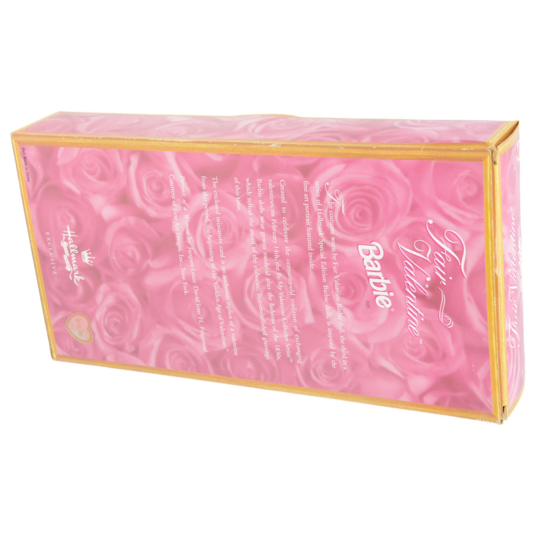 Seven Mattel Collector's Edition Barbie dolls, including Great Eras Victorian Lady, Great Eras Elizabethan Queen, Great Eras Medieval Barbie, Victorian Ice Skater, Avon Mrs PFE Albee Barbie, Hallmark Special Edition Fair Valentine, Secret of the Three Tearpdrops, five boxed