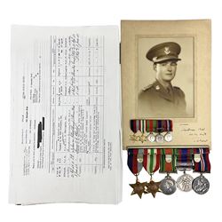 WW2 group of five medals comprising 1939