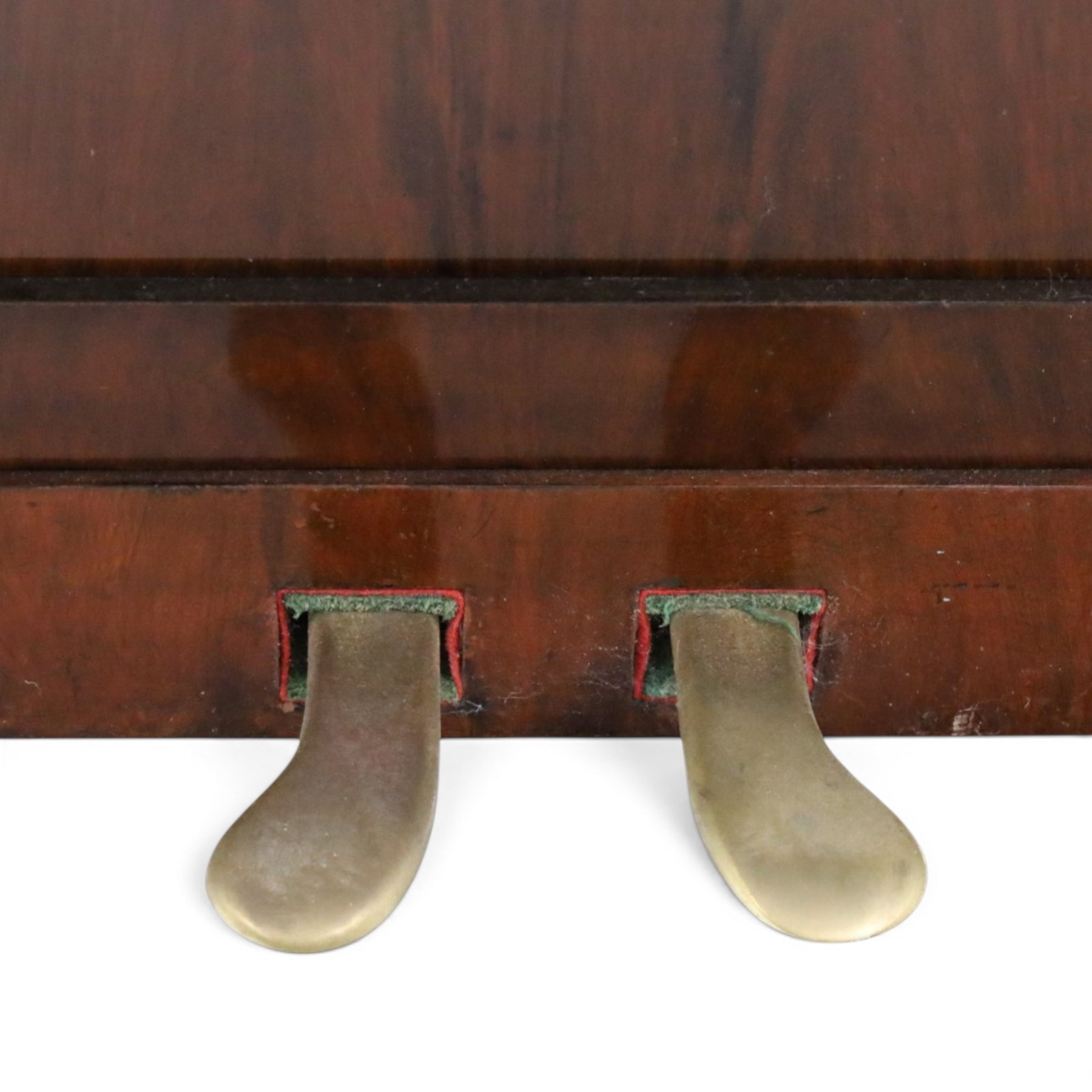 Edwardian C. Bechstein mahogany cased upright piano, with ivory keys and two pedals, serial no. 56533, H125cm, W146cm
This item has been registered for sale under Section 10 of the APHA Ivory Act