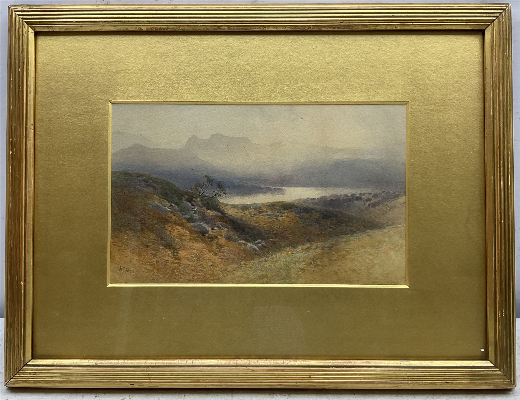 Arthur Tucker (British 1864-1929): Lake District View, watercolour signed 17cm x 28cm