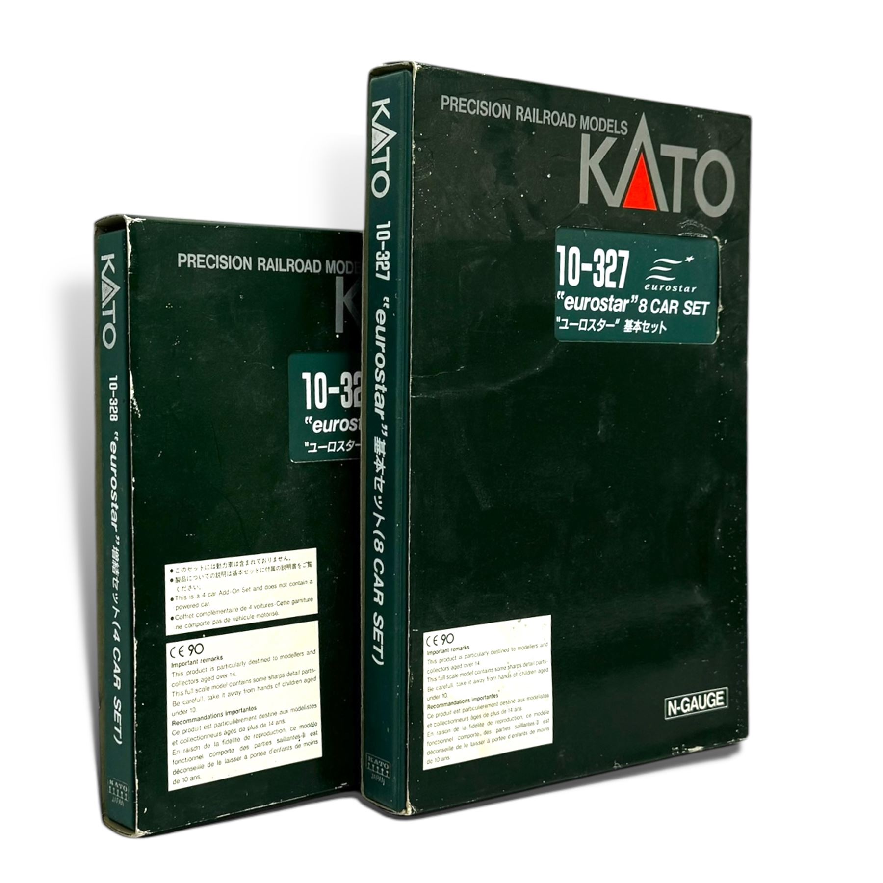Two Kato 'N' gauge Eurostar Car Sets | Model Railway | 122286