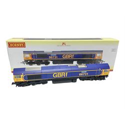 Hornby ‘00’ gauge - DCC ready GBRf Co-Co Class 66 ‘InterhubGB’ no.66731; in original box 