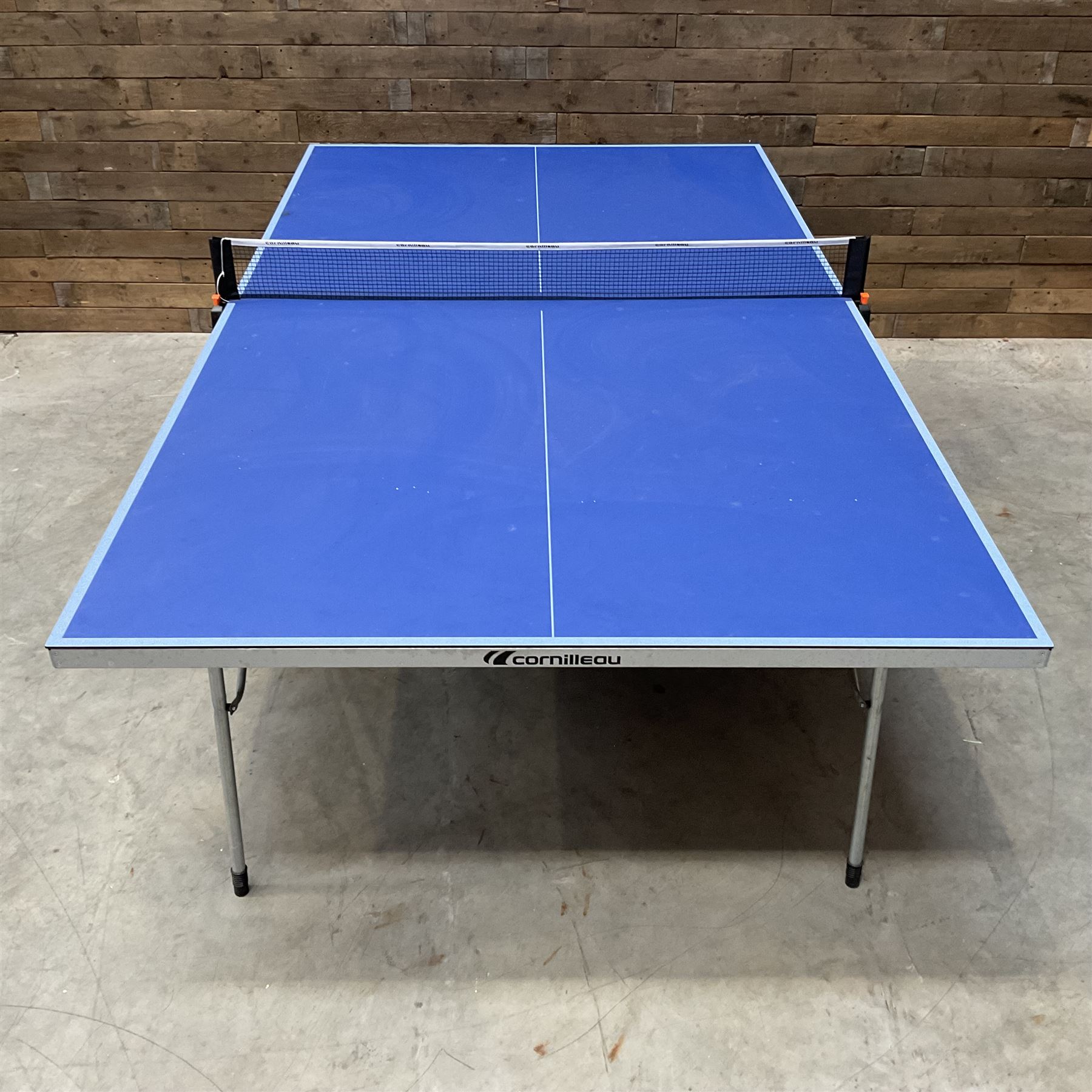 Cornilleau 100S crossover table tennis table, folding with cover