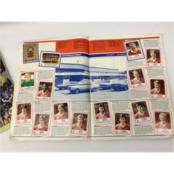 Four 1980s Panini's Football sticker albums for 1981,1983, 1984 & 1985