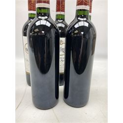 Chateau Chasse Spleen 1997 Moulis-en-Medoc, 750ml, 12.5% vol, five bottles