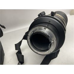 Nikon ED 'AF-S Nikkor 200-400mm 1:4G' lens, serial no 300970, with case