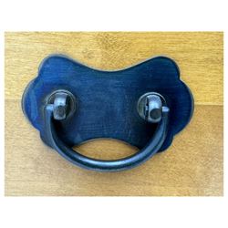 Laura Ashley - contemporary oak tall chest of drawers from the Garrat range, honeycomb rectangular top featuring central groove, over four small drawers with brass knob pulls and four long drawers with drop handles, on plinth base