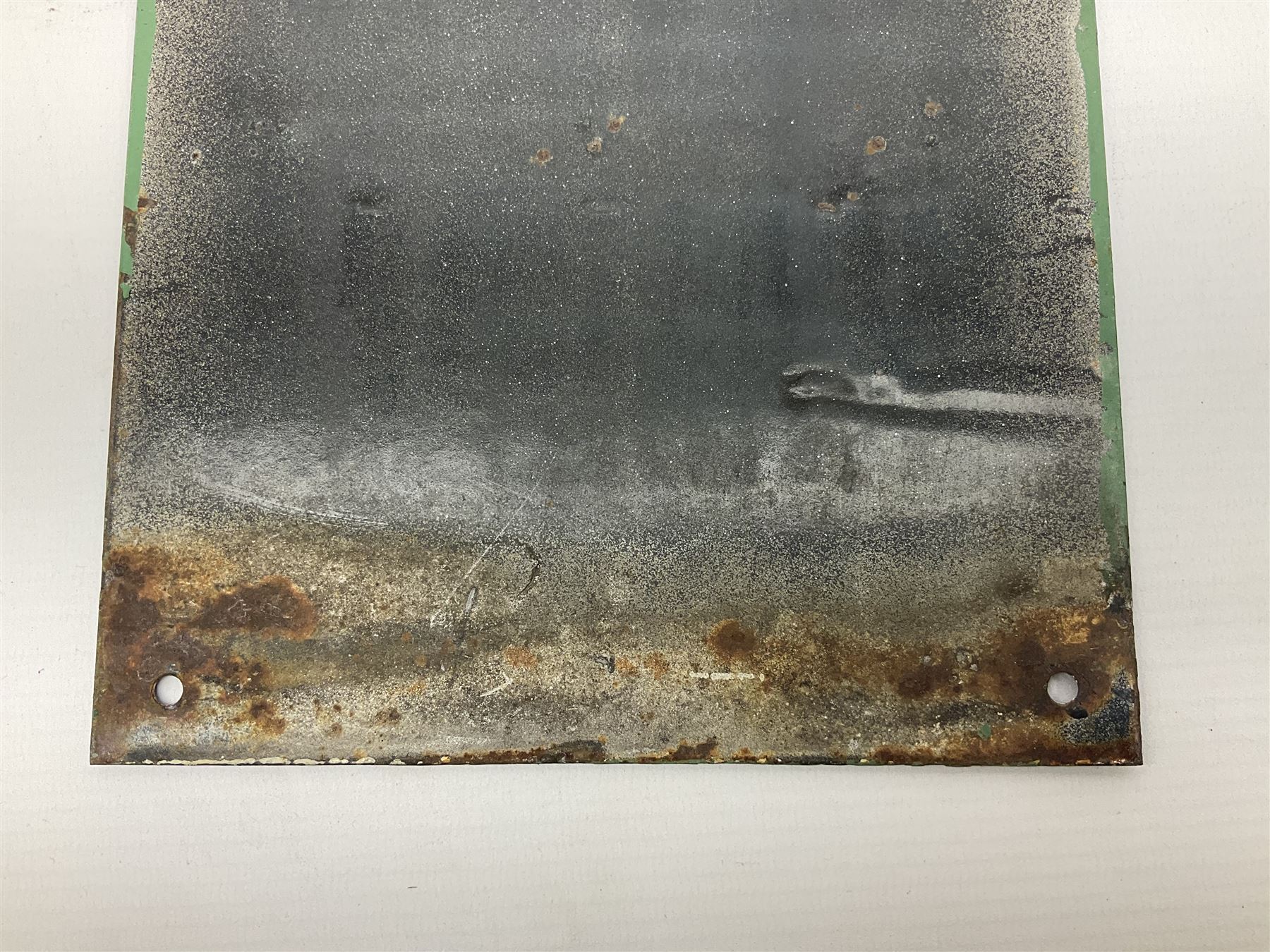 Morris Service enamel advertising sign, H26cm W18cm