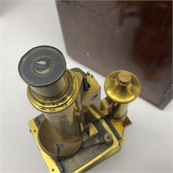 Two R & J Beck microscopes, no 22512 and no 25117, both in original wooden boxes 