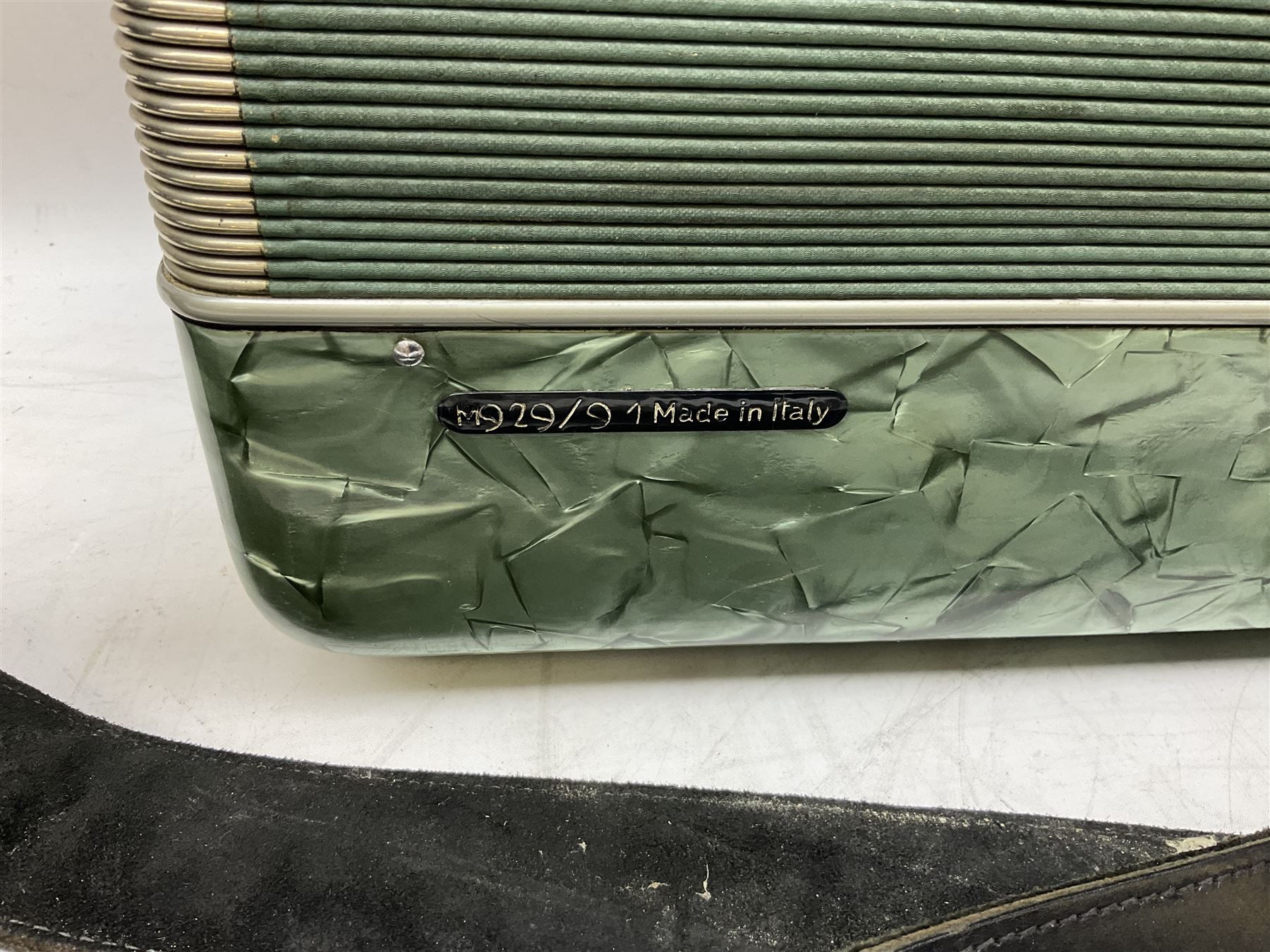 The Viceroy Junior Model Accordion in case, together with a Scandalli piano accordion 