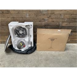 Two Firefly table top patio heaters