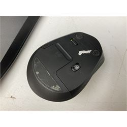 Edirol by Roland boxed 24 bit 96kHz wave MP3 recorder, boxed Rode microphone and Logitech keyboard and mouse etc