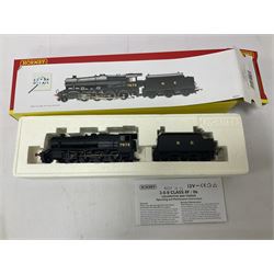 Hornby ‘00’ gauge - Class T9 4-4-0 locomotive Collector Centre Special 118/1200 no.30119 in BR green; Class 06 2-8-0 locomotive no.7675 in LNER black; West Country Class 4-6-2 locomotive ‘City of Wells’ no.34092 in BR green; in original boxes (3) 