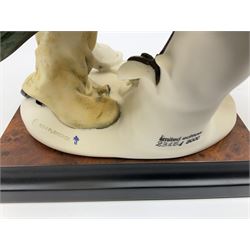 Giuseppe Armani Florence limited edition Isadora figure group, 2315/3000, no. 0633C, H47cm