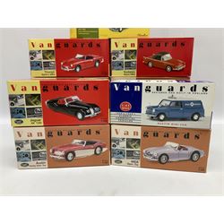 Twenty Lledo Vanguards die-cast models, mostly 1:43 scale including four 1950's - 1960's Classic Commercial Vehicles, seven Limited Editon, three Special Limited Editon, three Exclusive Members Diecast Models and three others (20)