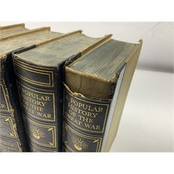 A Popular History of the Great War London The Fleetway House, Edited by Sir J. A. Hammerton Includes 1000 maps and illustrations six volumes 
