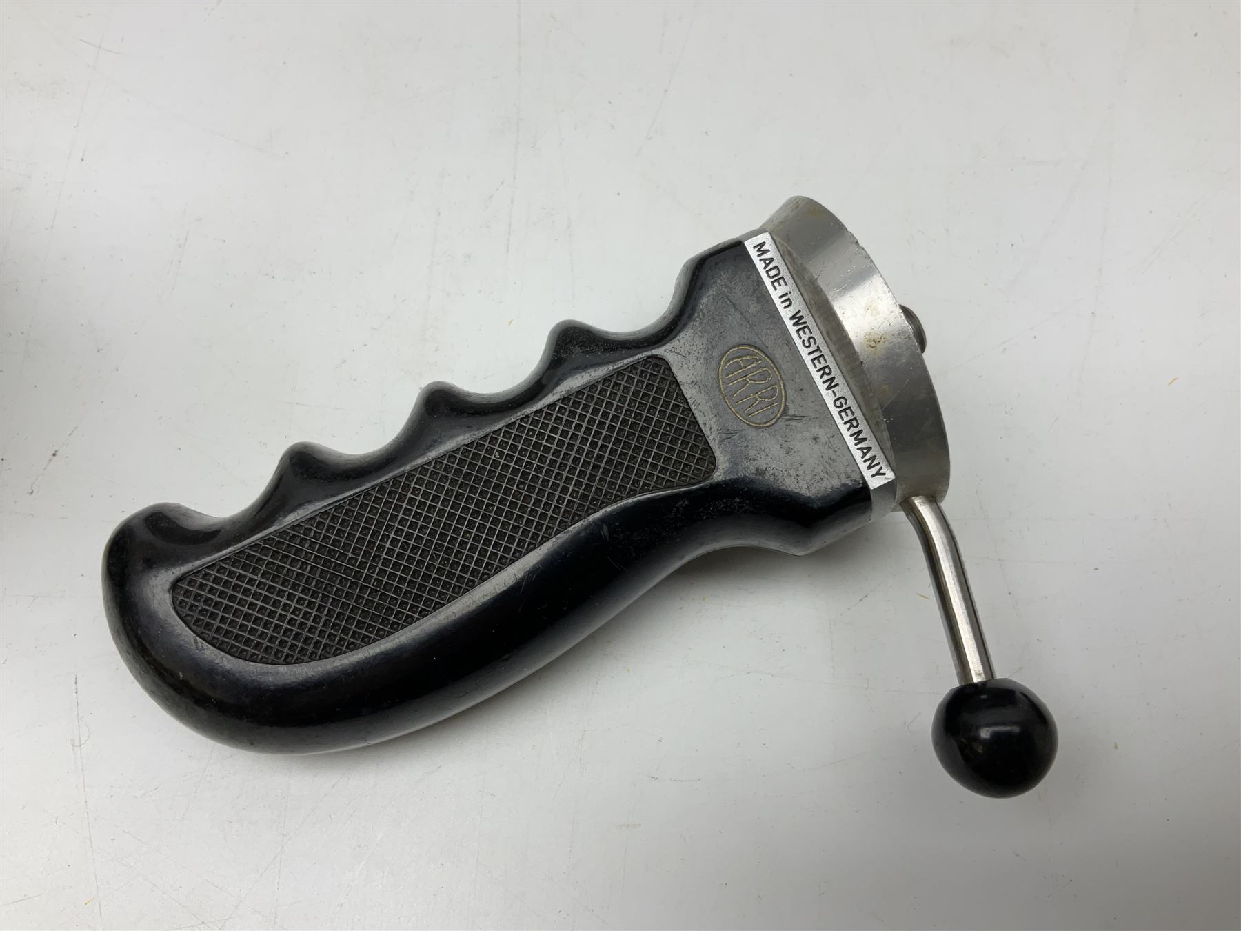 Arriflex 16SB camera body, serial no. 1784, with ' Carl Zeiss Distagon 1:2 f=8mm' lens, serial number 3860224, 'Carl Zeiss Jean Tessar 2/16' lens, serial no 3624355, camera pistol grip and other accessories, in fitted hard case