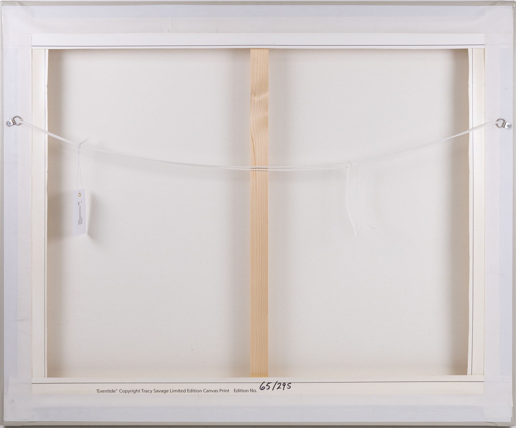 Tracy Savage (Scarborough 1963-): 'Eventide', limited edition canvas print, titled and numbered 65/295 verso, 75cm x 92cm (unframed)