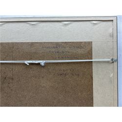 John William Howey (Staithes Group 1873-1938): 'Hambleton Hills - Thirlby', watercolour signed and dated 1923, titled in a later hand verso 26.5cm x 36cm