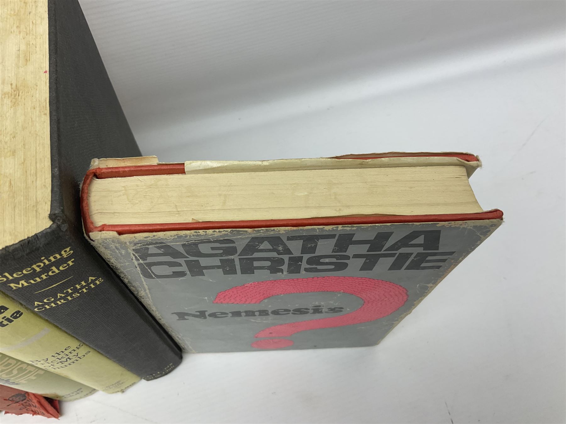 Six Collins Crime Club Agatha Christie novels, including Elephants can Remember, Nemesis, Sleeping Murder, etc together with Agatha Christie; The Hound of Death Odhams Press, all first editions 