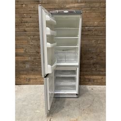 Servis fridge freezer, silver and grey finish