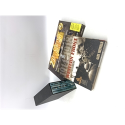 Nineteen modern books including The Western Front Experience by Gary Sheffield in slip case, boxed set of three on WW1 etc; together with a boxed set of 20th Century Warfare CD-ROMS etc