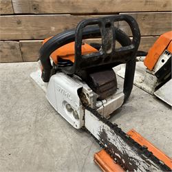 Stihl MS260, Stihl MS026,  Talon MS40A petrol chainsaws
