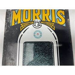 Morris Service enamel advertising sign, H26cm W18cm